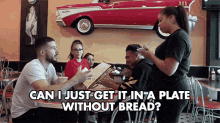 Can I Just Get It In A Plate Without Bread Requesting GIF - Can I Just Get It In A Plate Without Bread Requesting Ordering GIFs