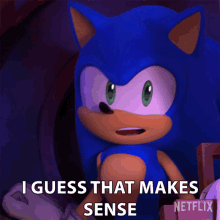 I Guess That Makes Sense Sonic The Hedgehog GIF - I Guess That Makes Sense Sonic The Hedgehog Sonic Prime GIFs