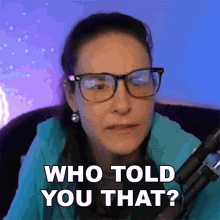 Who Told You That Cristine Raquel Rotenberg GIF - Who Told You That Cristine Raquel Rotenberg Simply Nailogical GIFs