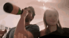 Drinking Bottle GIF - Drinking Bottle Champagne GIFs