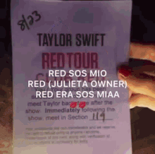 Red Taylor Swift GIF - Red Taylor Swift Red De Juli GIFs