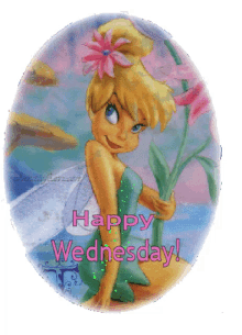 tinkerbell happy wednesday cute sparkling