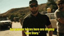 Our Partner Forces Are Singing Love Story Seal Team GIF - Our Partner Forces Are Singing Love Story Seal Team Sonny Quinn GIFs