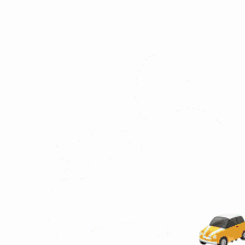 a cartoon of a man riding a motorcycle with the word xmas in the background