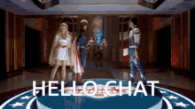 The Deep Hello Chat GIF - The Deep Hello Chat The Deep Hello Chat GIFs