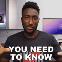 You Need To Know Marques Brownlee GIF - You Need To Know Marques Brownlee You Had To Know GIFs