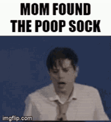 Jeremy Donaldson Not For Broadcast GIF - Jeremy Donaldson Not For Broadcast Mom Found The Poop Sock GIFs