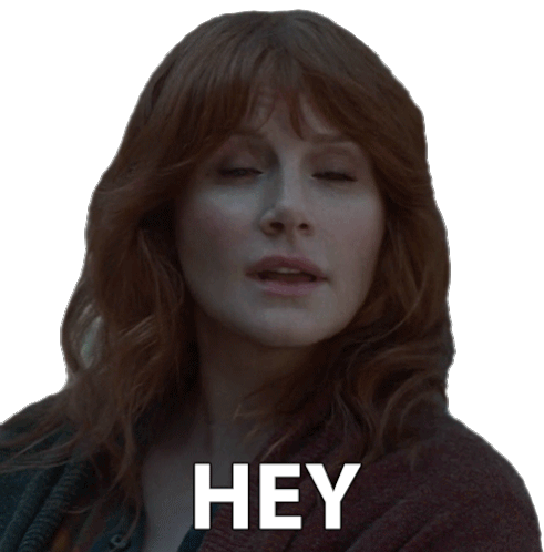 Hey Claire Dearing Sticker - Hey Claire Dearing Bryce Dallas Howard Stickers