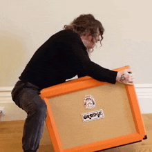 Trying To Carry A Heavy Luggage Bradley Hall GIF - Trying To Carry A Heavy Luggage Bradley Hall Struggling To Lift It Up GIFs