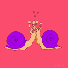 snail kiss love dating