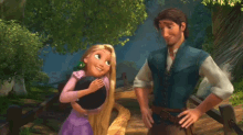 Tangle Excited GIF - Tangle Excited Rapunzel GIFs