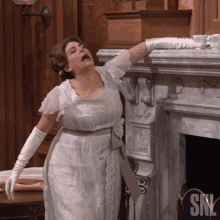 Knocking Over Fine China Cecily Strong GIF - Knocking Over Fine China Cecily Strong Saturday Night Live GIFs