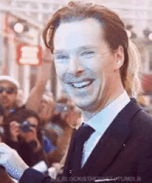 Benedict Cumberbatch Crosseyed For The Cameras GIF - Crosseyed Silly Sillyface GIFs