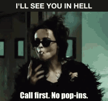 Ill See You In Hell Call First GIF - Ill See You In Hell Call First No Pop Ins GIFs