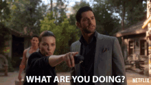 What Are You Doing Lauren German GIF - What Are You Doing Lauren German Chloe Decker GIFs