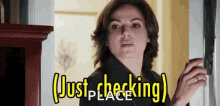 Just Checking Look GIF