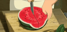Cocomero Anguria Angurie Cocomeri Frutta Frutti Cibo Mangiare GIF - Watermelon Fruit Anime GIFs