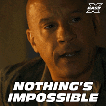 Nothing'S Impossible Dominic Toretto GIF - Nothing'S Impossible Dominic Toretto Vin Diesel GIFs