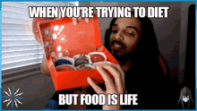 When Youre On A Diet Food Is Life GIF - When Youre On A Diet Food Is Life Foodie GIFs
