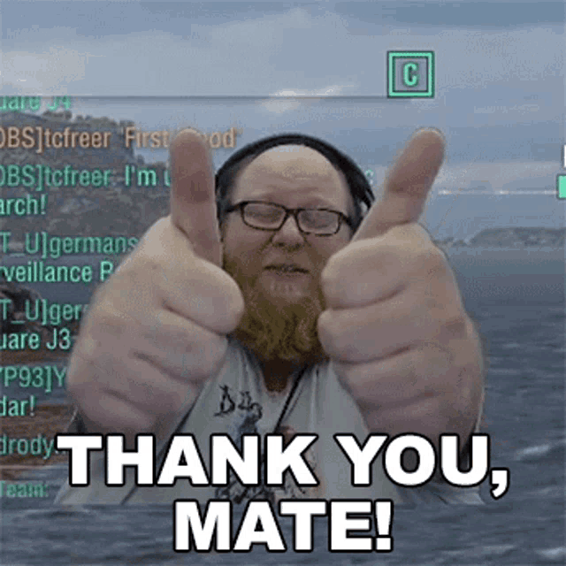probleem Golven smal Thank You Mate Tcfreer GIF - Thank You Mate Tcfreer Thanks Mate - Discover  & Share GIFs