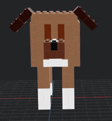 Lego Minecraft GIF - Lego Minecraft Dog GIFs