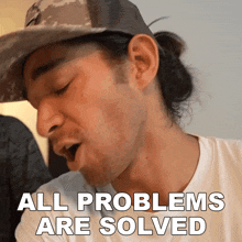 All Problems Are Solved Wil Dasovich GIF - All Problems Are Solved Wil Dasovich Wil Dasovich Vlogs GIFs