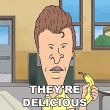 Theyre Delicious Butt-head GIF - Theyre Delicious Butt-head Mike Judge'S Beavis And Butt-head GIFs