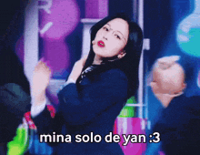 Mina De Yan Mina Twice GIF - Mina De Yan Yan Mina GIFs
