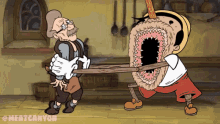 Horror Pinocchio GIF - Horror Pinocchio Im Going To Eat You GIFs