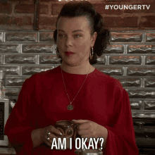 Am I Okay Are You Asking GIF - Am I Okay Are You Asking Sarcasm GIFs