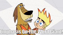 Johnny Test Dukey GIF - Johnny Test Dukey Emphasis On The Word Giant GIFs