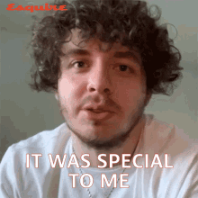 It Was Special To Me Jack Harlow GIF - It Was Special To Me Jack Harlow Esquire GIFs