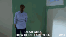 Dear God How Bored Are You GIF - Dear God How Bored Are You Nora Walker GIFs