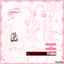 a drawing of a girl with a speech bubble that says please start loving yourself