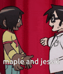 Maple Jessie GIF - Maple Jessie Kyshiyori GIFs