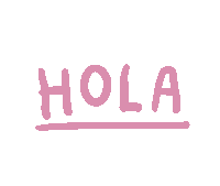 Hola Hello Sticker - Hola Hello Lyona Stickers
