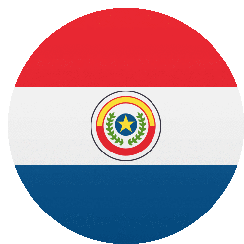 Paraguay Flags Sticker - Paraguay Flags Joypixels Stickers