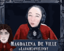 Unhallowed Metropolis Magdalena De Ville GIF - Unhallowed Metropolis Magdalena De Ville Laugh Love Lindy GIFs