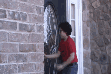 Do It Cant Get In GIF - Do It Cant Get In Door Wont Open GIFs