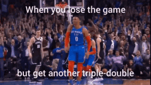 Russell Westbrook Triple Double GIF - Russell Westbrook Triple Double GIFs