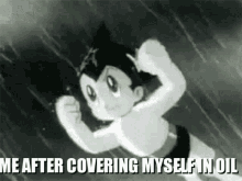oil covering myself in oil trollface anime sex
