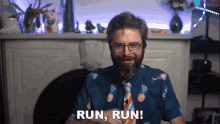 Run Run Daniel Shiffman GIF - Run Run Daniel Shiffman The Coding Train GIFs