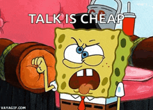 Talk Spongebob GIF - Talk Spongebob GIFs