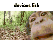 Devious Lick Diabolical Lick GIF - Devious Lick Diabolical Lick Monke GIFs