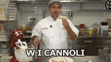 Cannoli Dolci Buonissimi Il Boss Delle Torte GIF - Cannoli Dessert Delicious GIFs