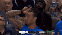 a basketball game between oklahoma city and dallas
