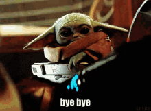 Bye Bye Bye GIF - Bye Bye Bye Baby Yoda GIFs