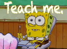 Teach Me GIF - Teach Me Spongebob School GIFs