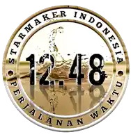 a logo for starmaker indonesia shows a water splash