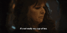 Its Not Really My Cup Of Tea Deanna Troi GIF - Its Not Really My Cup Of Tea Deanna Troi Star Trek Picard GIFs